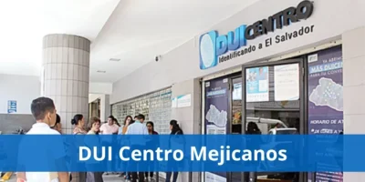 Dui centro Mejicanos